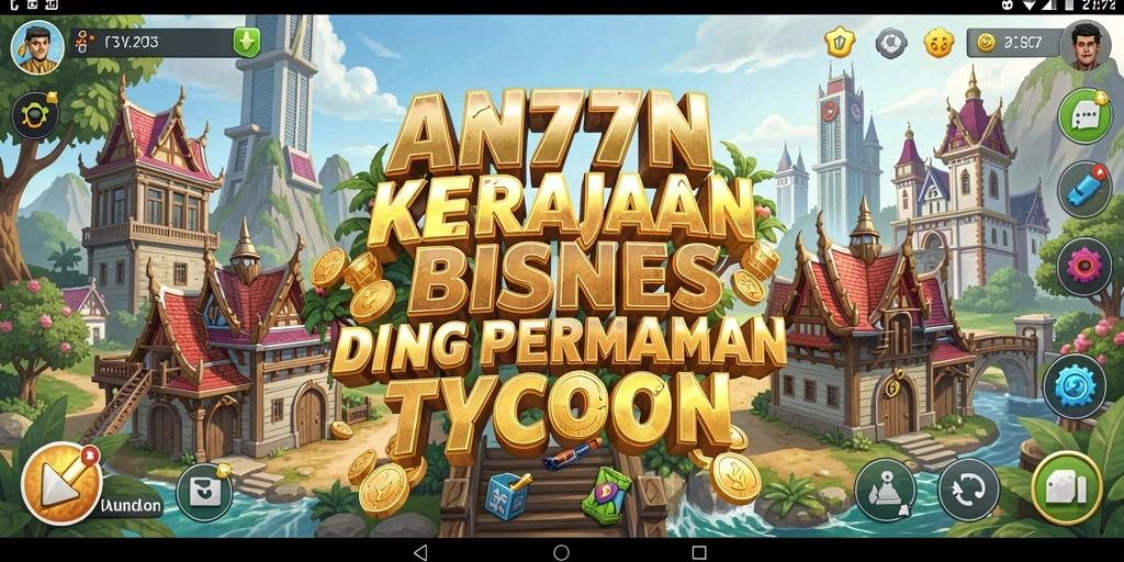 Tampilan gameplay AN777 yang menarik dan interaktif dalam membangun bisnis.
