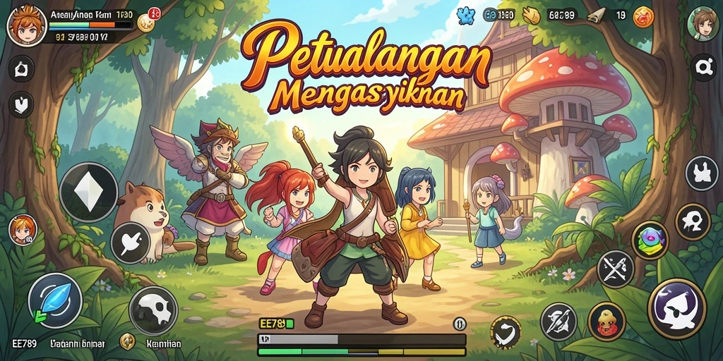 Gameplay seru dan karakter anime yang memukau di EE789.