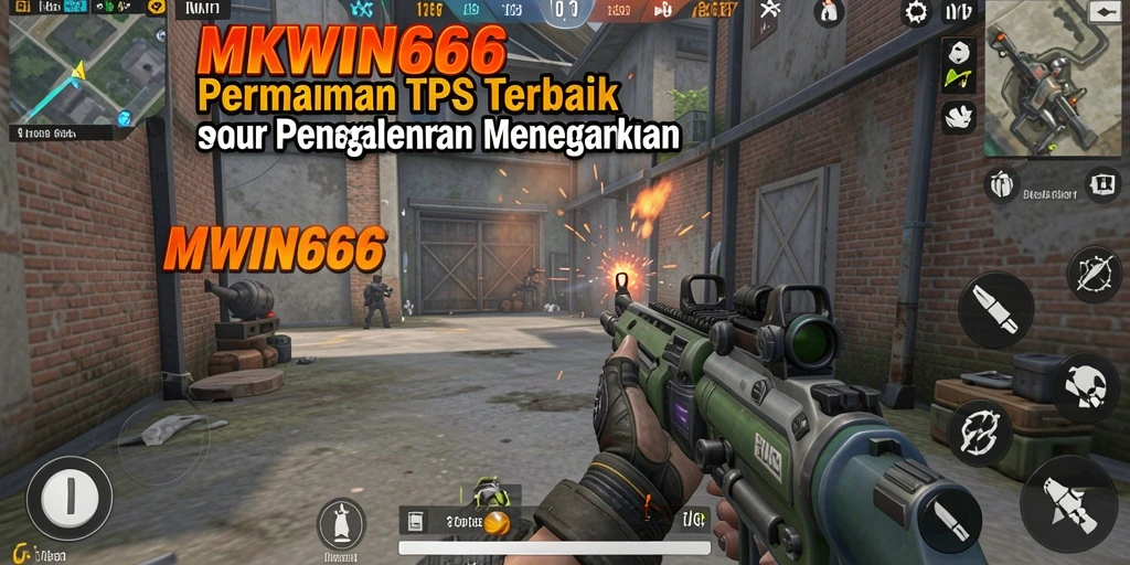 Gameplay seru MKWIN666 dalam pertempuran TPS.