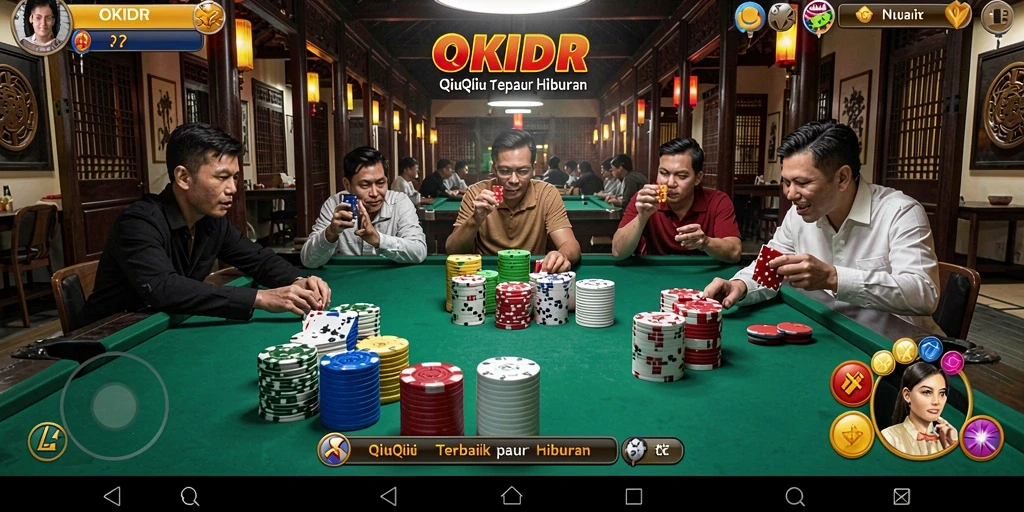Screenshot gameplay QiuQiu dari OKIDR yang seru dan menarik.