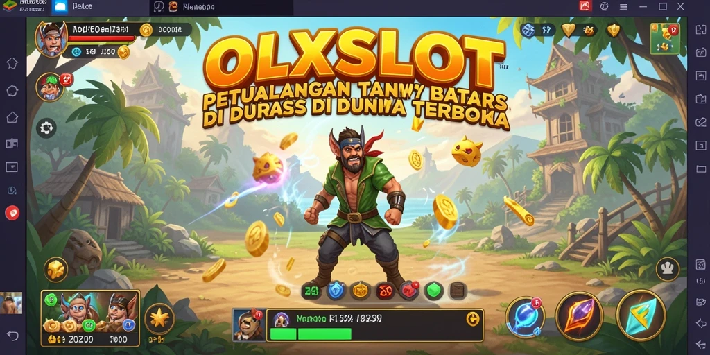 Tangkapan layar OLXSLOT menampilkan pemain menjelajahi dunia yang luas dan dinamis.