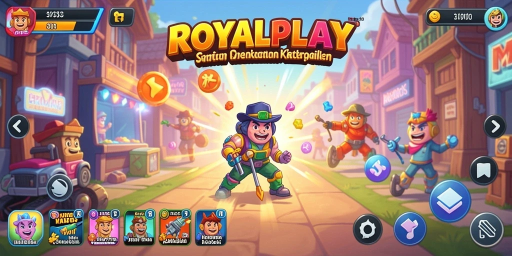 Tampilan seru gameplay <strong>ROYALPLAY</strong> yang penuh aksi dan tantangan.
