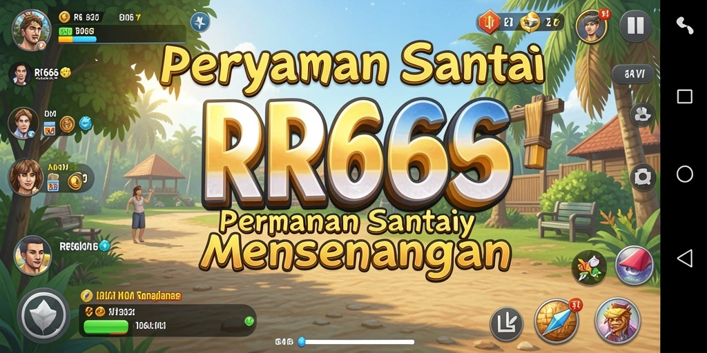 Screenshot menunjukkan gameplay seru dan menarik dari RR666.