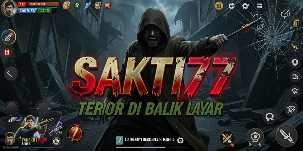 Gambaran gameplay menantang di SAKTI77 dengan suasana Horror.
