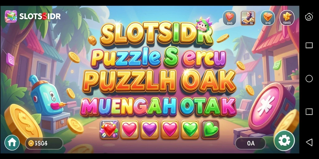 Tangkapan layar utama SLOTSIDR menampilkan gameplay yang menantang.