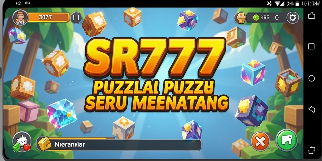 Tampilan gameplay SR777 yang menggugah semangat bermain teka-teki.