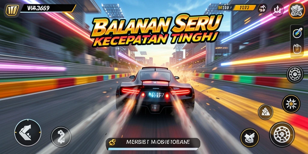 Tampilan menakjubkan dari balapan seru di WA369.